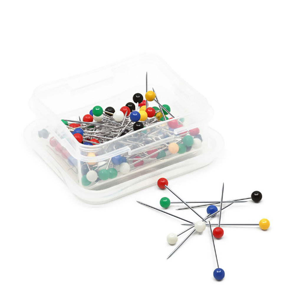 Dritz Ball Point Pins - 1.25" Assorted Colors - 100 ct - Folded Dritz Ball Point Pins - 1.25" Assorted Colors - 100 ct - Folded