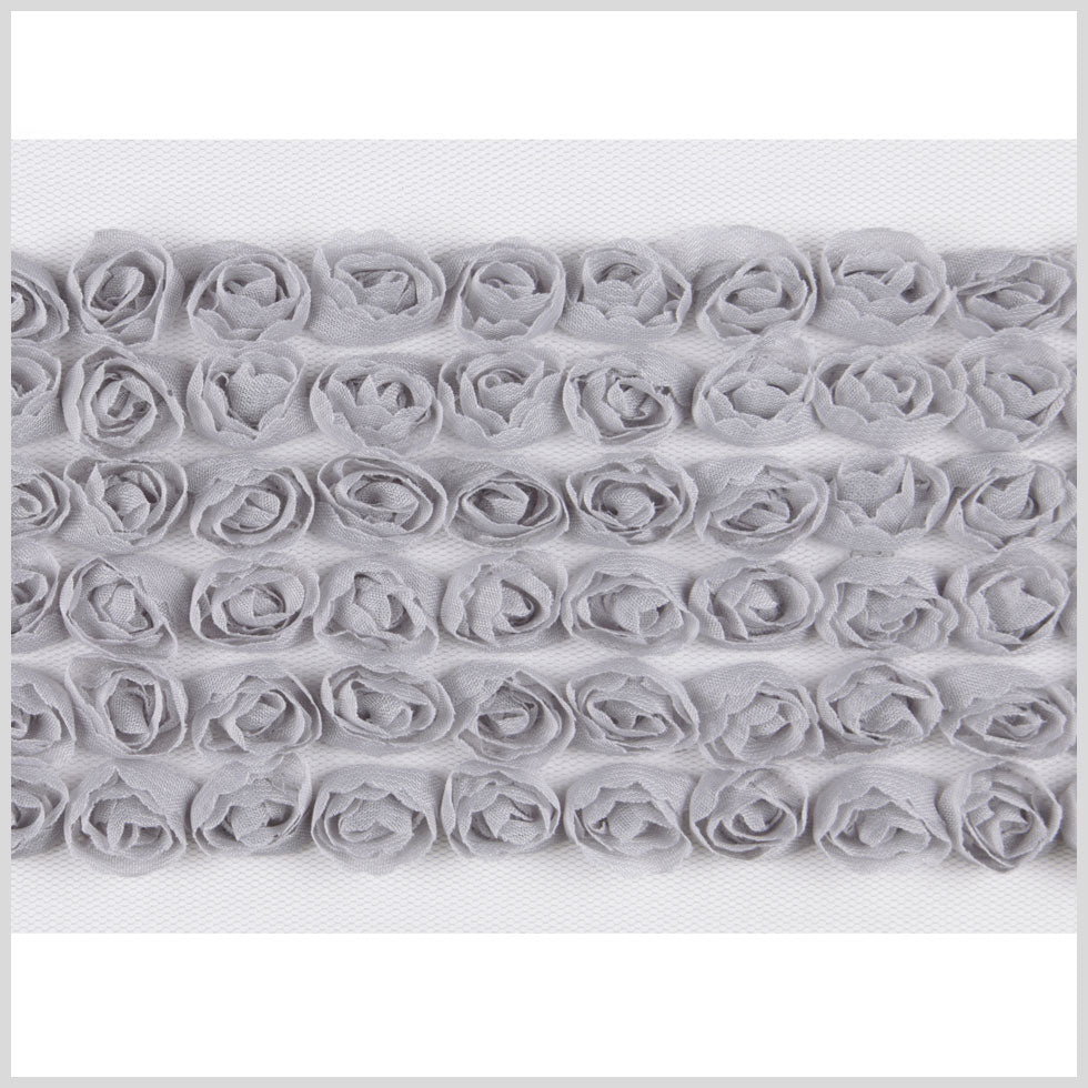 Pearl Gray Floral Lace Pearl Gray Floral Lace