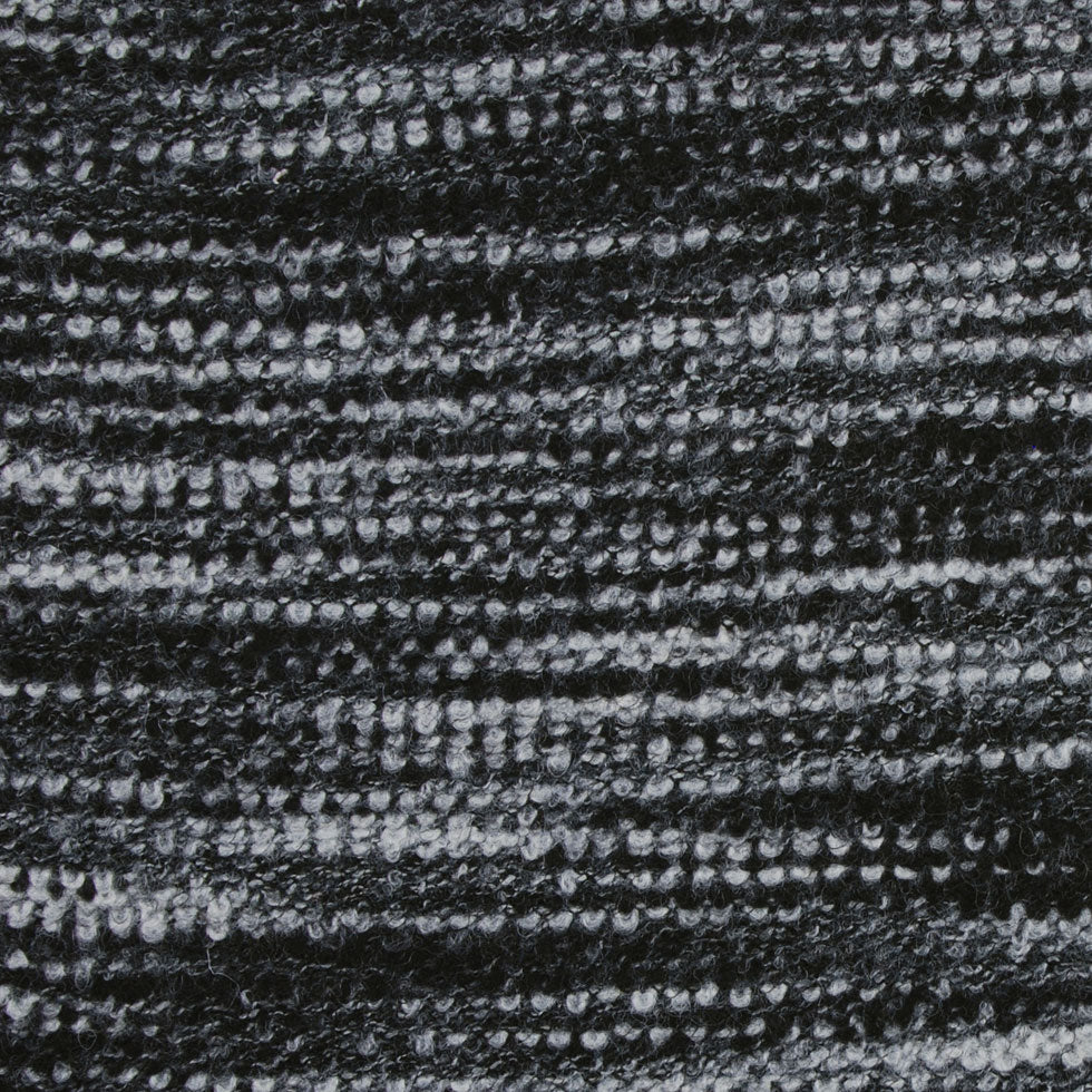 Sumptuous Black/Gray Italian Wool Sumptuous Black/Gray Italian Wool