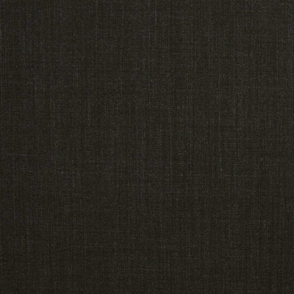 Italian Charcoal Solid Wool Suiting Italian Charcoal Solid Wool Suiting