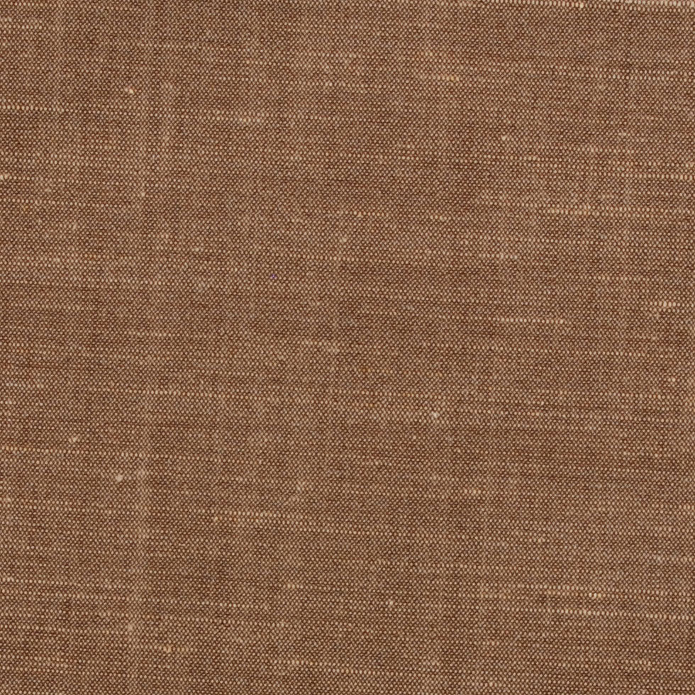 Italian Caramel Solid Wool-Blend Suiting - Detail Italian Caramel Solid Wool-Blend Suiting - Detail