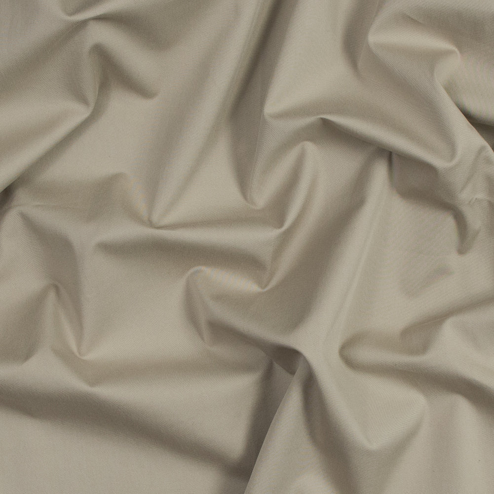 Italian Tan Stretch Cotton Twill Shirting Italian Tan Stretch Cotton Twill Shirting