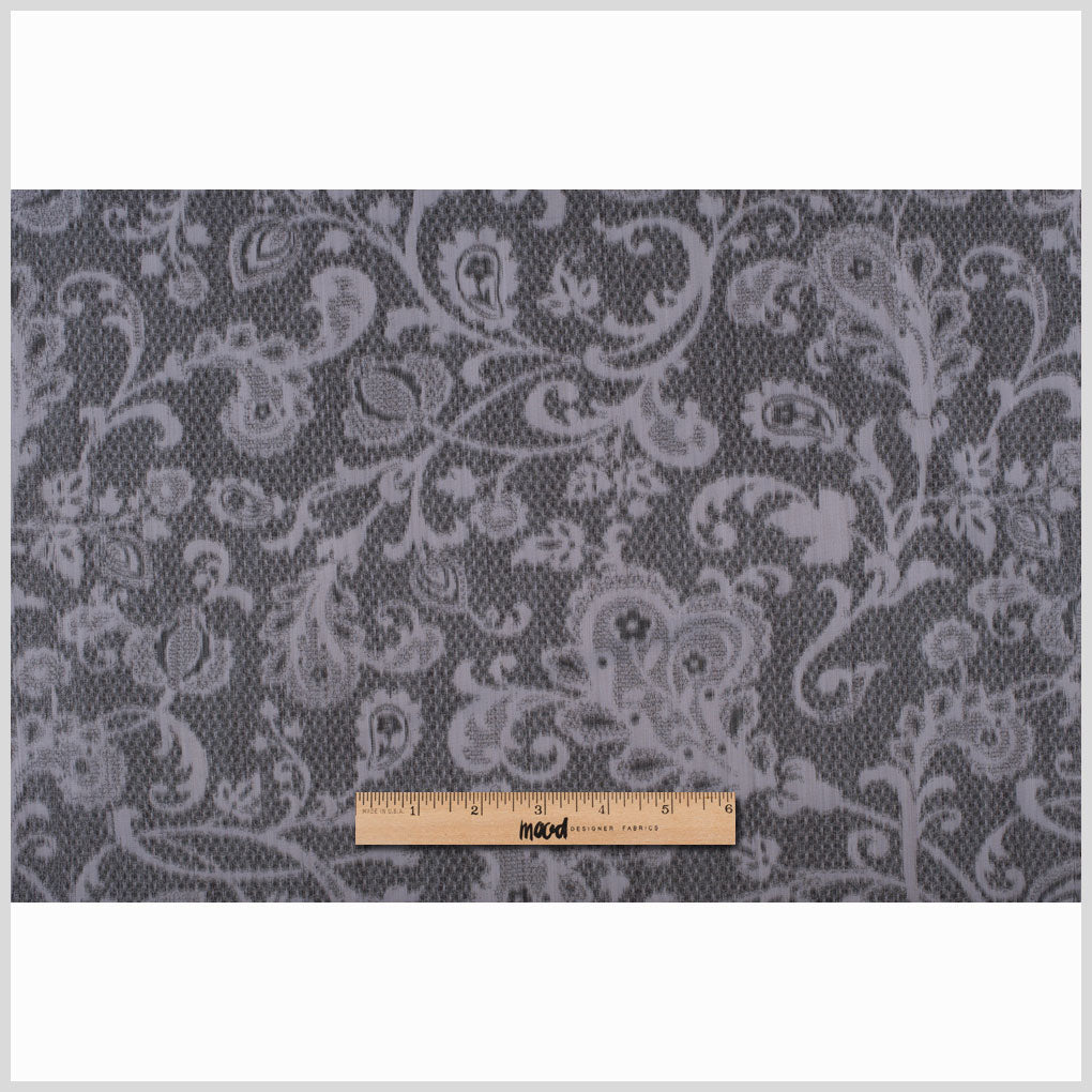 Soft Gray Floral Outerwear - Full Soft Gray Floral Outerwear - Full