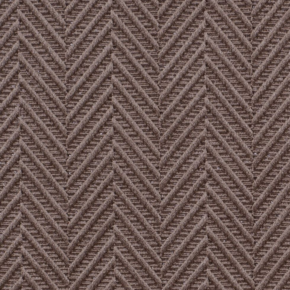 Espresso Herringbone Cut Velvet - Detail Espresso Herringbone Cut Velvet - Detail