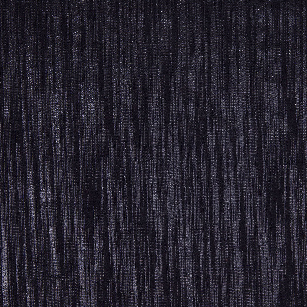 Black Metallic Striated Brocade Black Metallic Striated Brocade