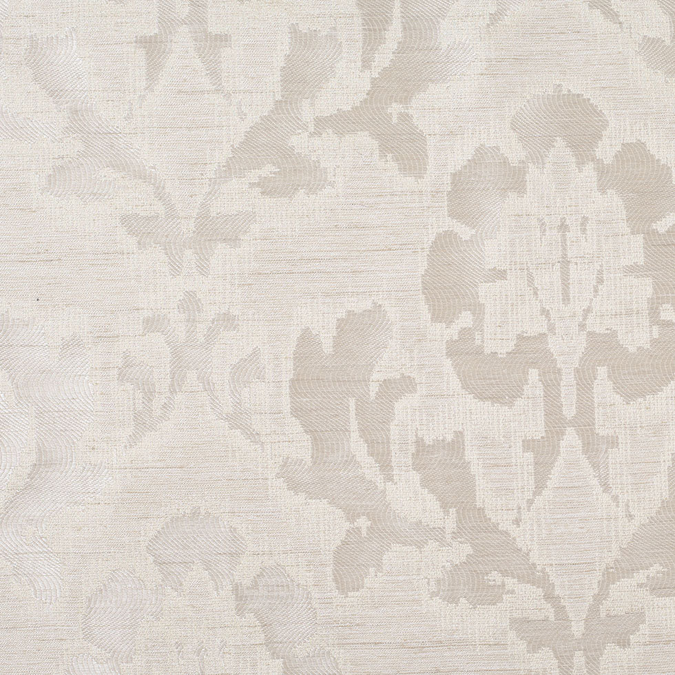 Ivory Lightweight "Rorschach Test" Poly Jacquard Ivory Lightweight "Rorschach Test" Poly Jacquard