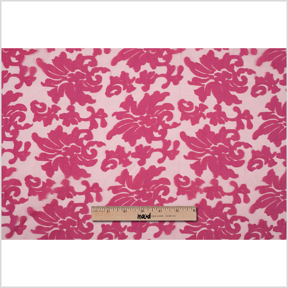 Hot Pink Polyester Lace Full Hot Pink Polyester Lace Full
