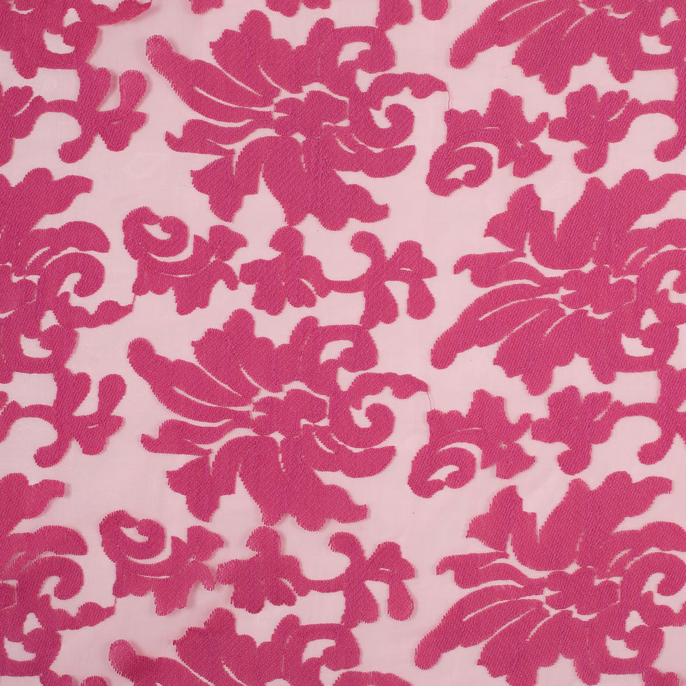 Hot Pink Polyester Lace Hot Pink Polyester Lace