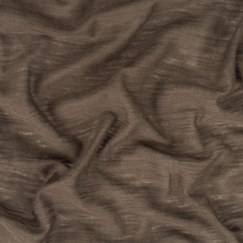 Heathered Dark Gray Sheer Rayon Jersey Heathered Dark Gray Sheer Rayon Jersey