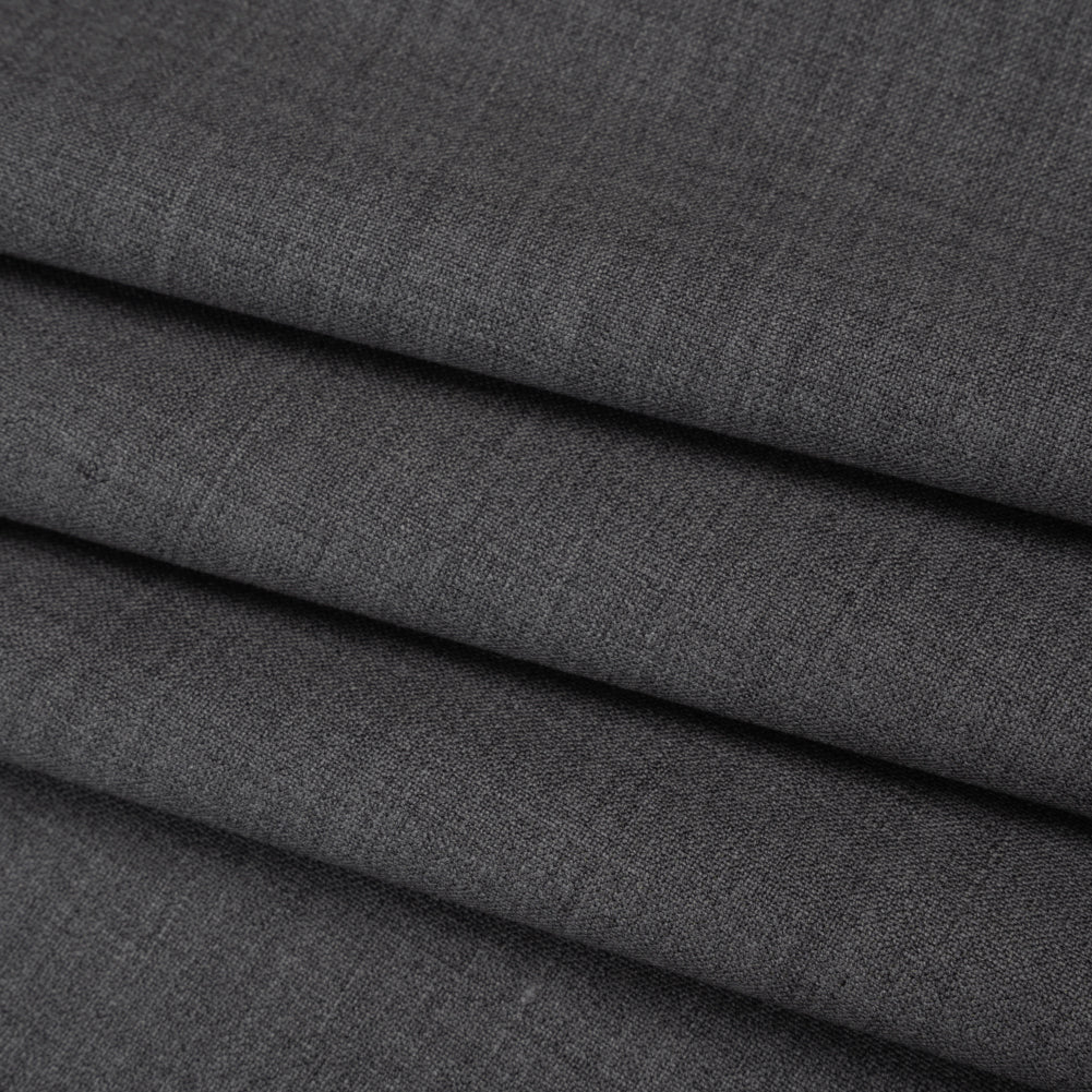 Italian Light Gray Wool-Spandex Suiting Folded Italian Light Gray Wool-Spandex Suiting Folded
