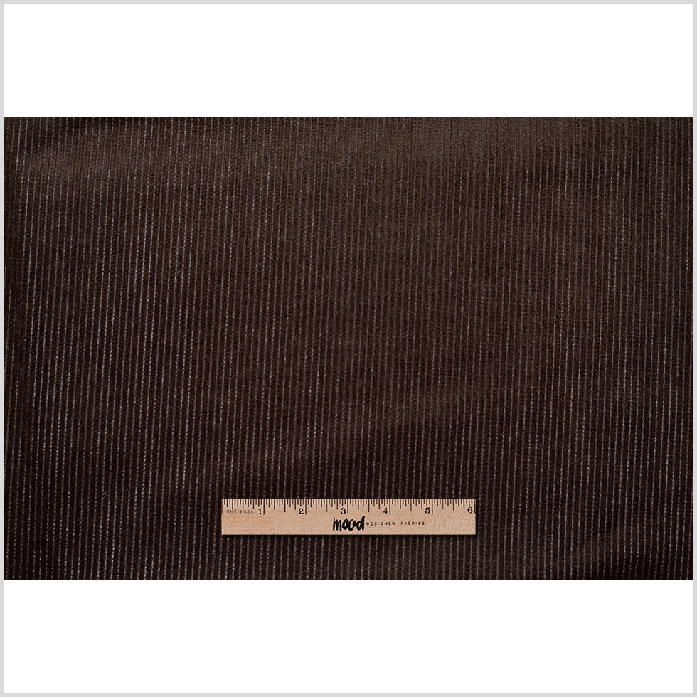 Turkish Brown Ribbed Velvet - Full Turkish Brown Ribbed Velvet - Full