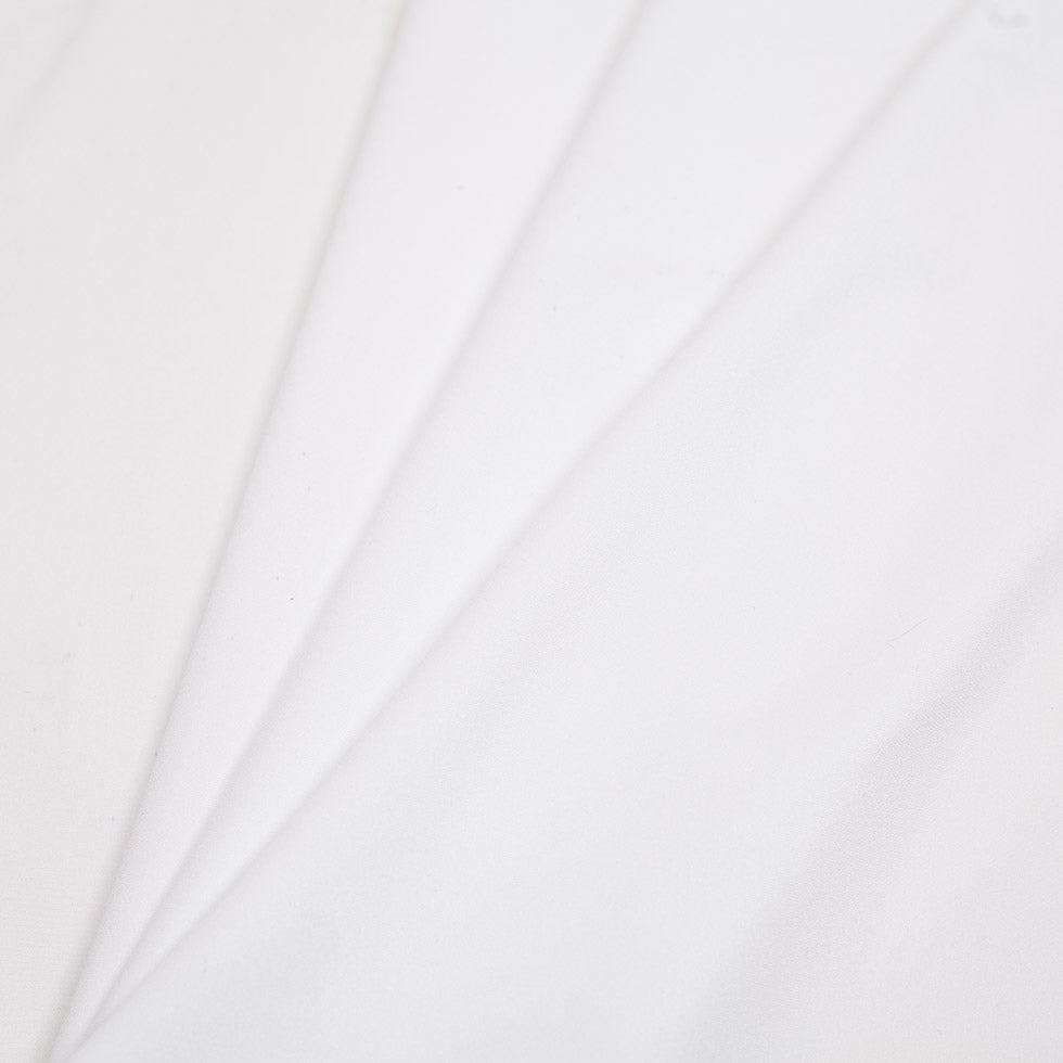 5.6oz Matte Tricot with High Compression - White - Jolie Collection Folded 5.6oz Matte Tricot with High Compression - White - Jolie Collection Folded