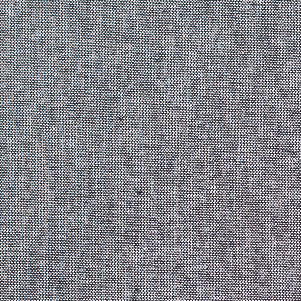 Black Cotton Chambray Full Black Cotton Chambray Full