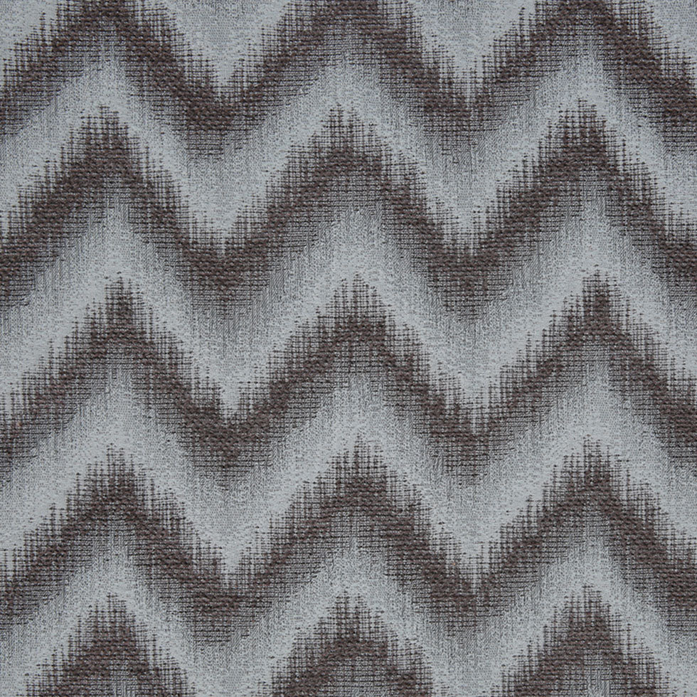 Blue Zig-Zag Geometric Polyester Woven Blue Zig-Zag Geometric Polyester Woven