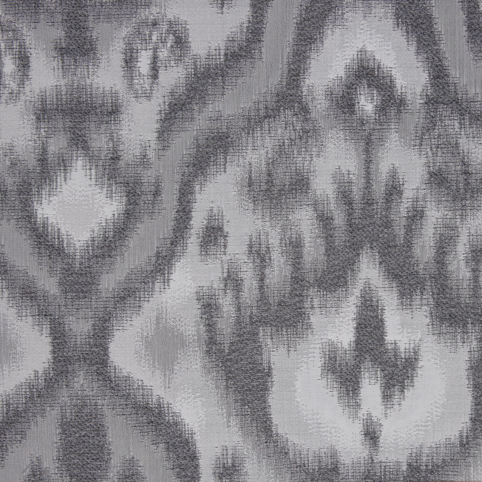 Silver Ikat Damask Polyester Woven Silver Ikat Damask Polyester Woven