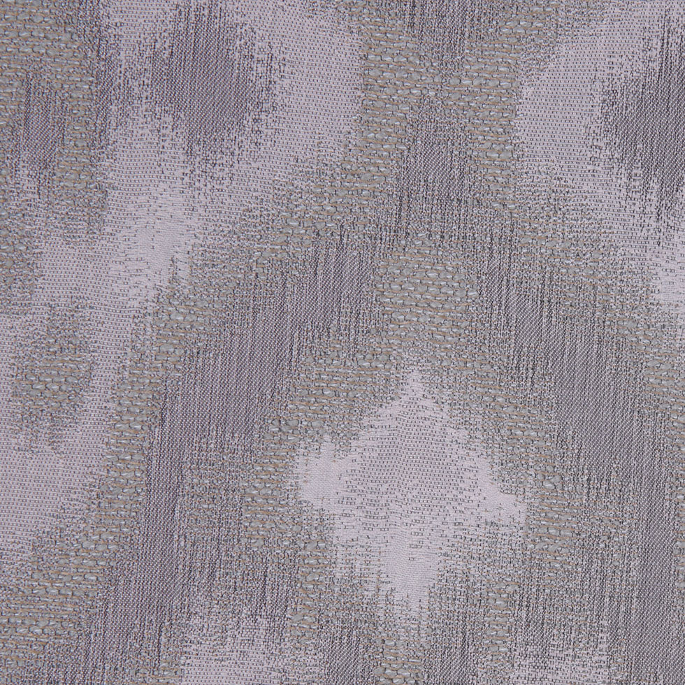 Taupe Ikat Damask Polyester Woven - Detail Taupe Ikat Damask Polyester Woven - Detail