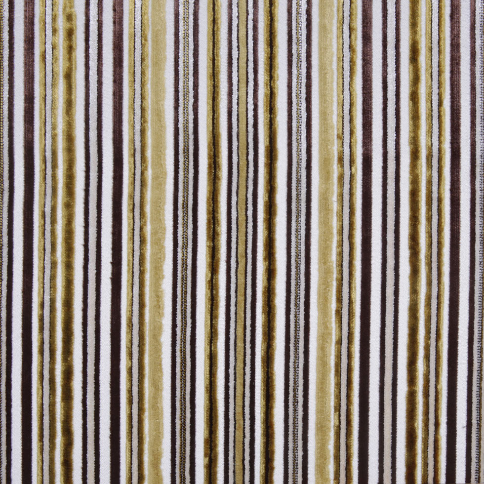 Gold Laser-Cut Striped Polyester Velvet Gold Laser-Cut Striped Polyester Velvet
