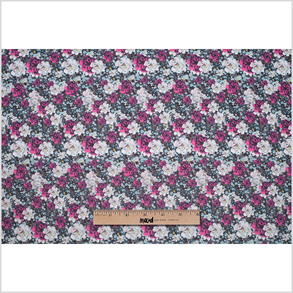 Field of Flowers Digitally Printed Stretch Neoprene/Scuba Knit Full Field of Flowers Digitally Printed Stretch Neoprene/Scuba Knit Full