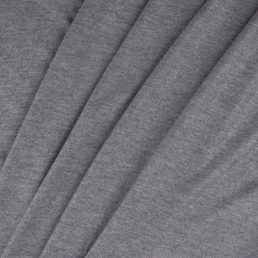 Heathered Gray Viscose Jersey Folded Heathered Gray Viscose Jersey Folded