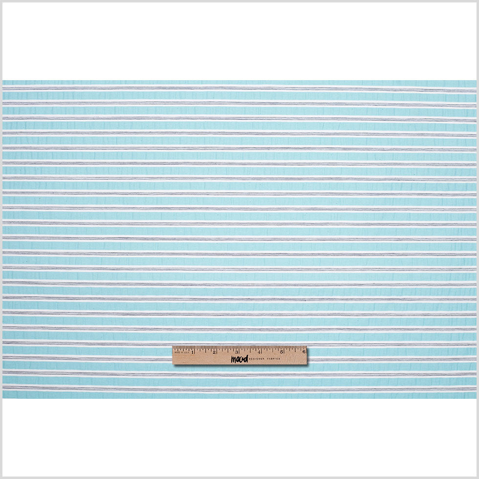 Blue Radiance Blended Cotton Stripe - Full Blue Radiance Blended Cotton Stripe - Full