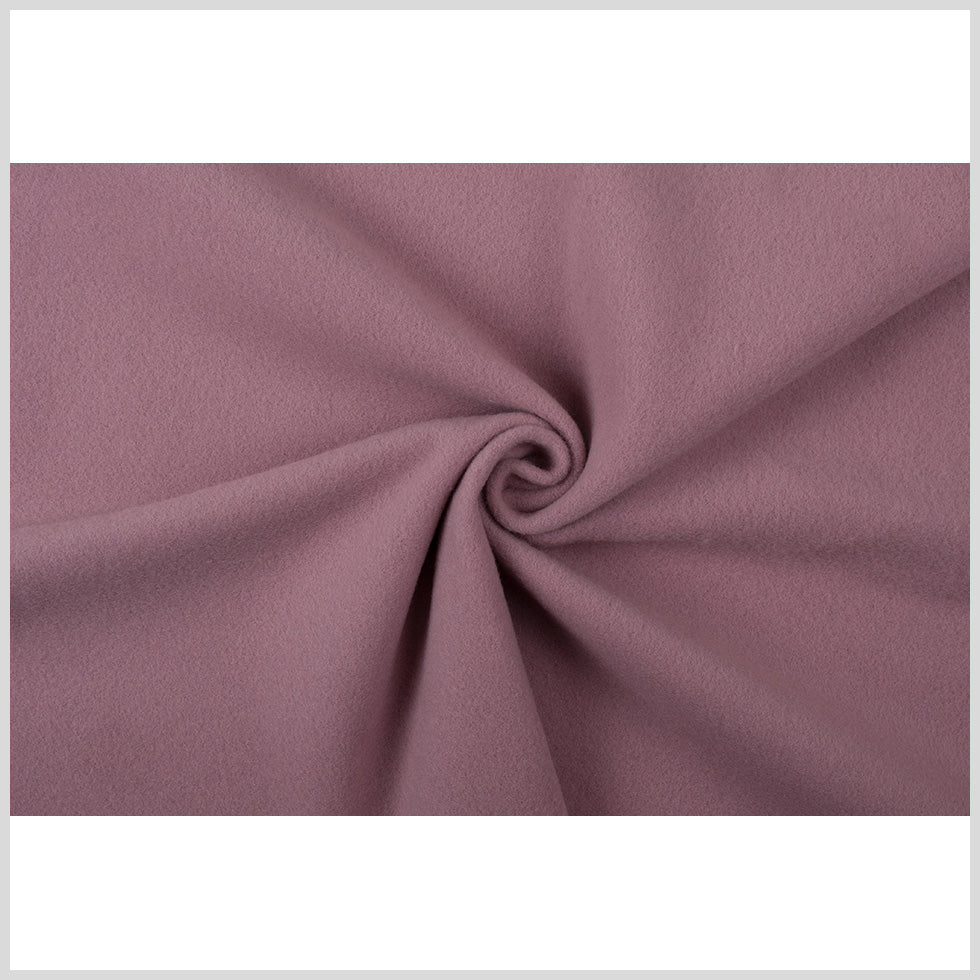 Wool and Cashmere Coating Made in Italy - Dusty Rose - Alberini Collection - Full Wool and Cashmere Coating Made in Italy - Dusty Rose - Alberini Collection - Full