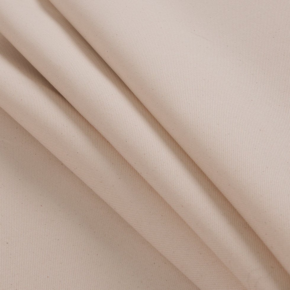 Natural 100% Certified Organic Cotton Duck Canvas - Detail Natural 100% Certified Organic Cotton Duck Canvas - Detail