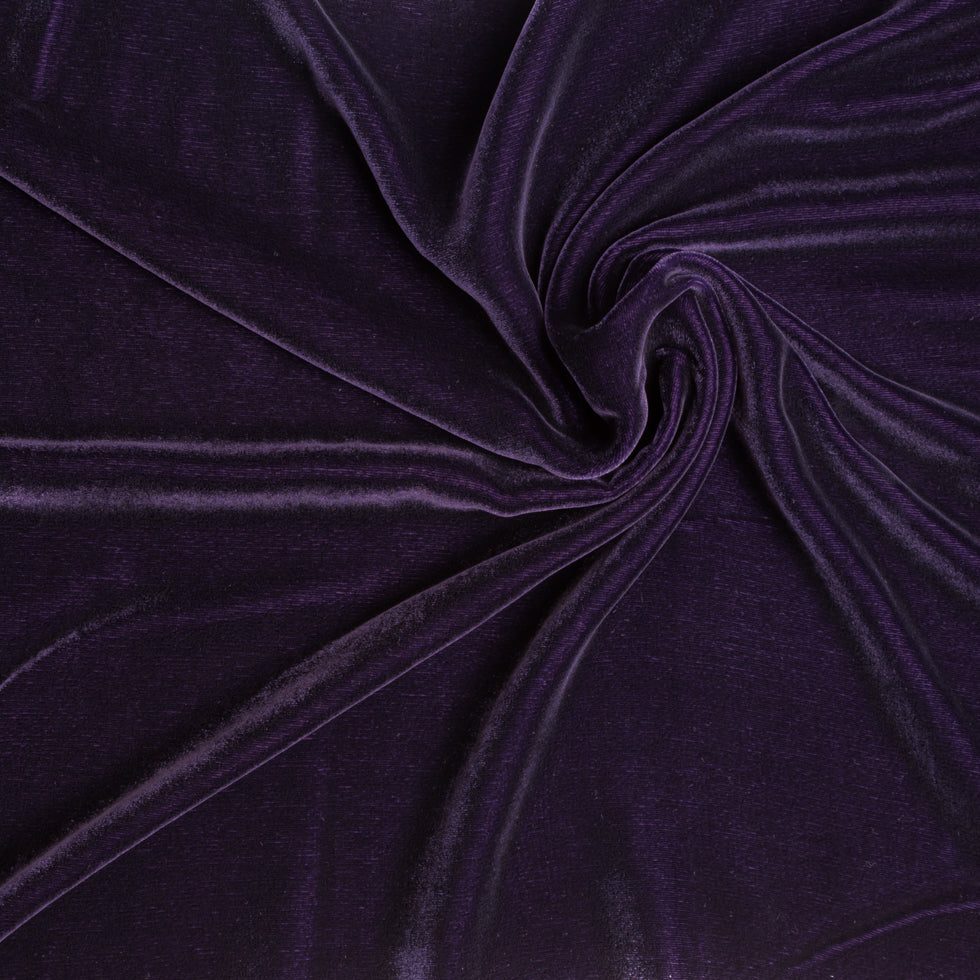 Plum Soft Rayon-Silk Velvet Plum Soft Rayon-Silk Velvet