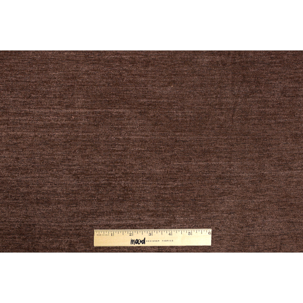 Chocolate Brown Drapery Chenille Full Chocolate Brown Drapery Chenille Full