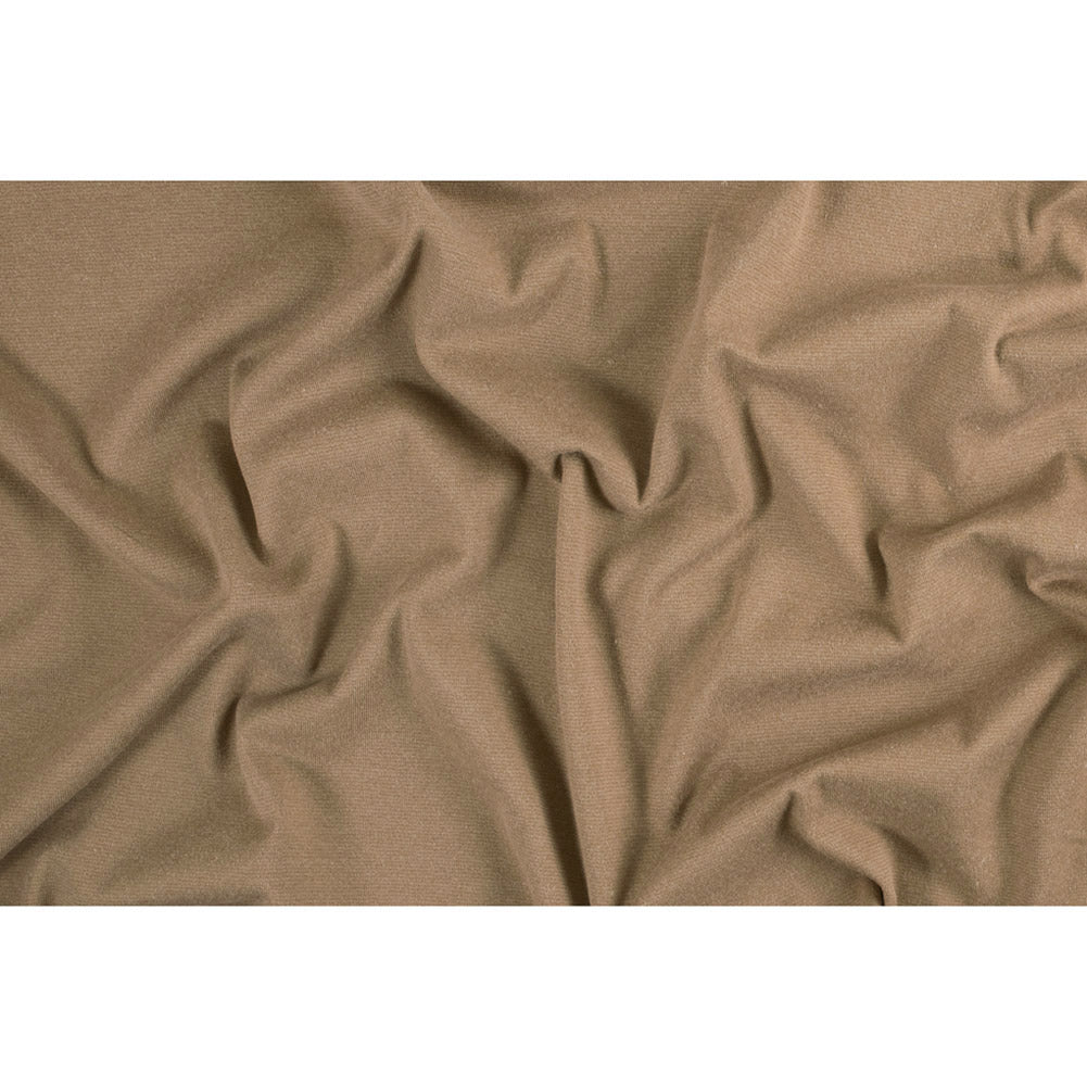 Almond Buff Cotton-Polyester Velour - Full Almond Buff Cotton-Polyester Velour - Full
