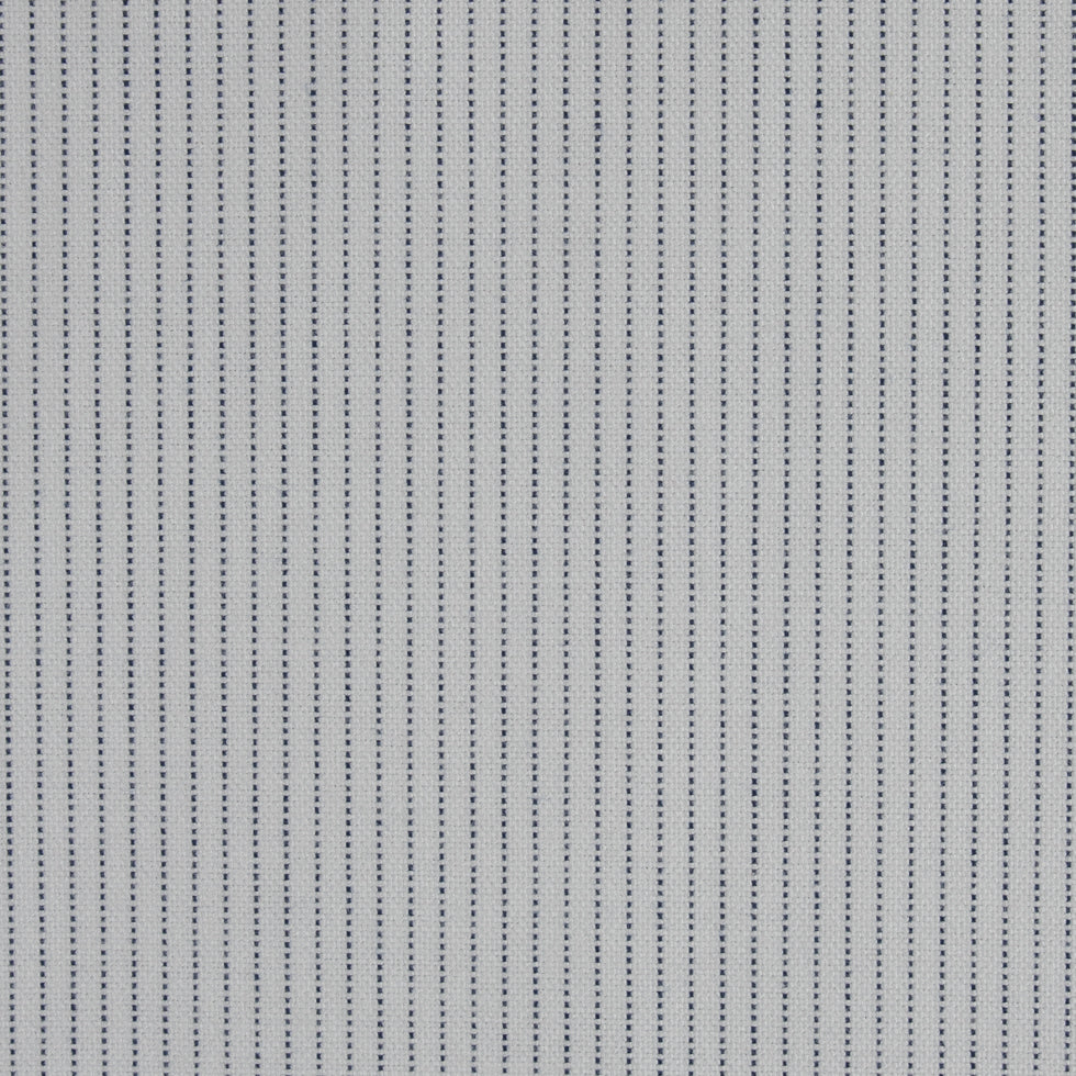 White/Black Pinstripes Cotton Shirting White/Black Pinstripes Cotton Shirting