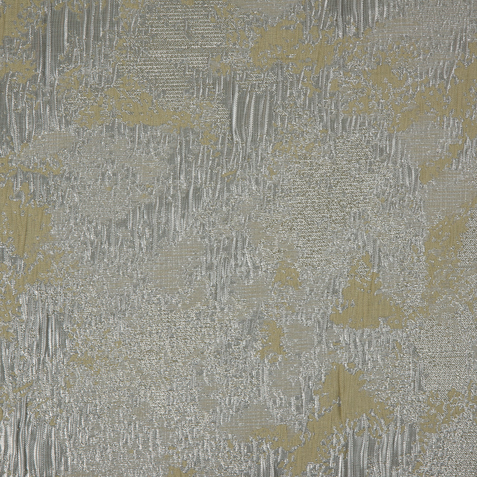 Metallic Silver/Lime/Ivory Abstract Brocade Metallic Silver/Lime/Ivory Abstract Brocade
