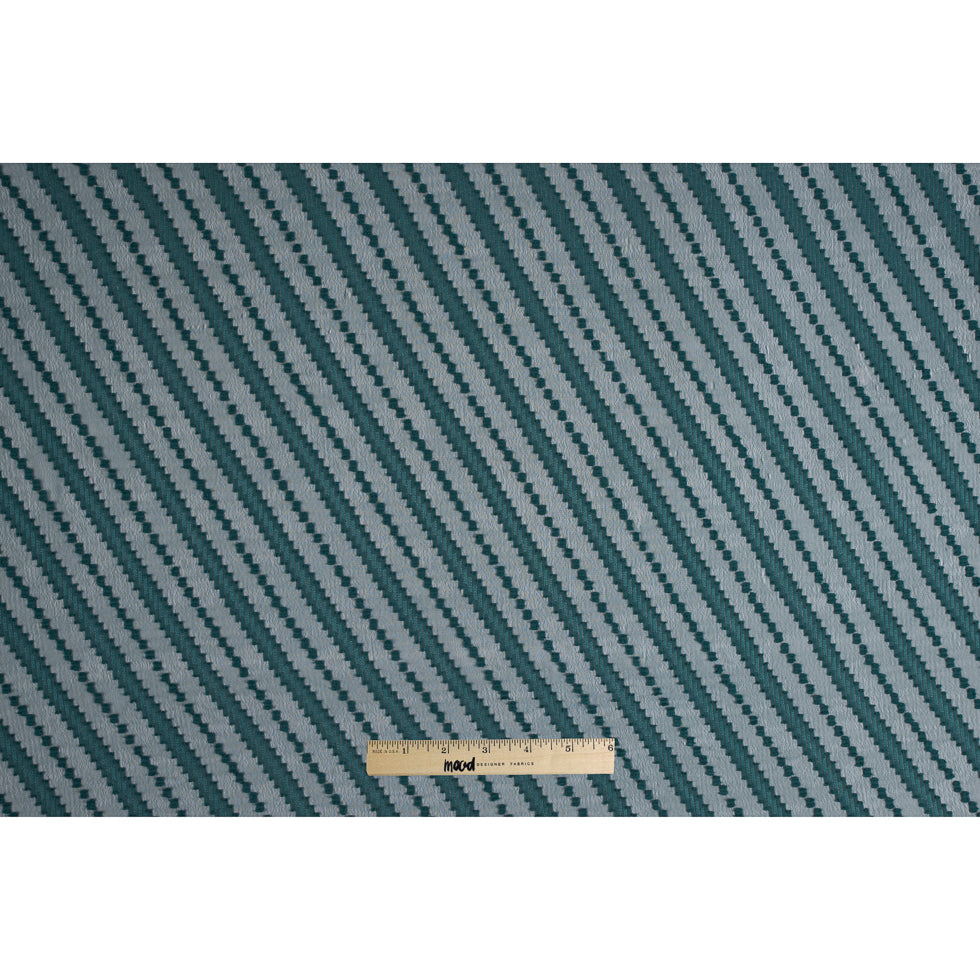 Famous NYC Designer Forest Green Diagonal Burnout Chiffon - Full Famous NYC Designer Forest Green Diagonal Burnout Chiffon - Full