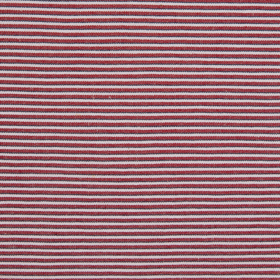 Red/Blue/White Raised Shadow Stripes on Stretch Cotton Woven Red/Blue/White Raised Shadow Stripes on Stretch Cotton Woven