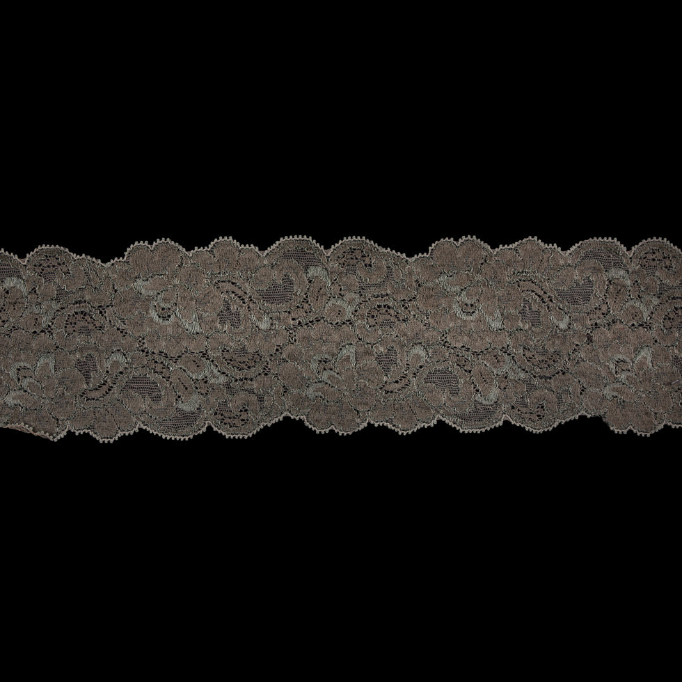 Sage Stretch Lace Trim - 3.5 Sage Stretch Lace Trim - 3.5