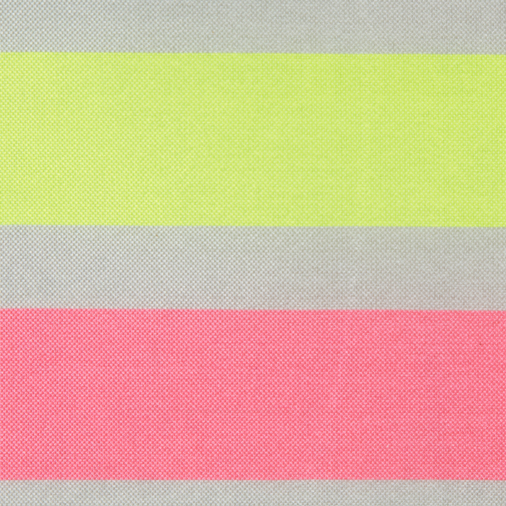Striped Taffeta - Fluorescent Pink Full Striped Taffeta - Fluorescent Pink Full