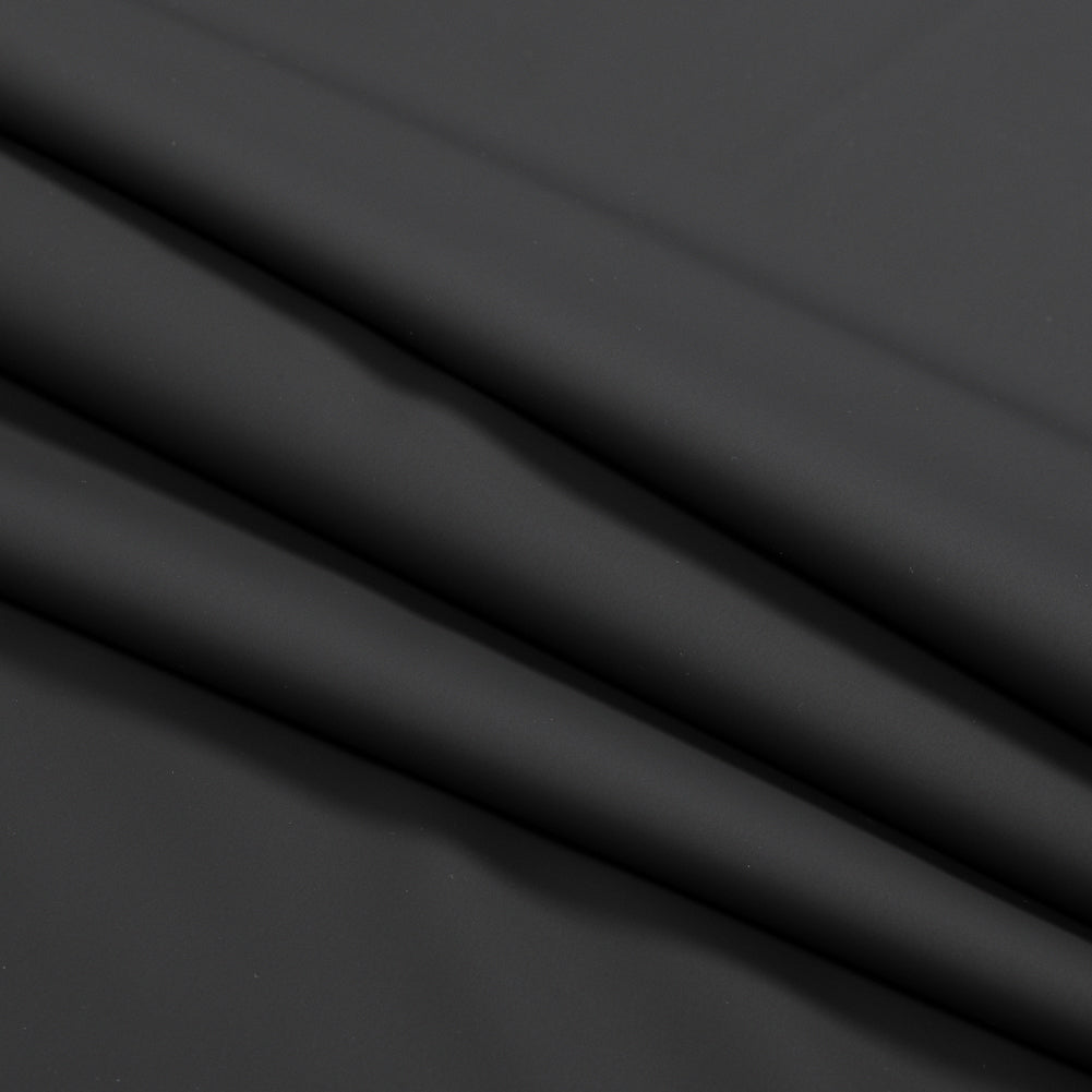Black UV Protective Stretch Waterproof Tricot - Pleather - Folded Black UV Protective Stretch Waterproof Tricot - Pleather - Folded
