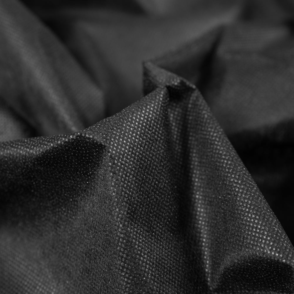 Black Hot Rolling Non-woven Interlining and Fusible - Detail Black Hot Rolling Non-woven Interlining and Fusible - Detail