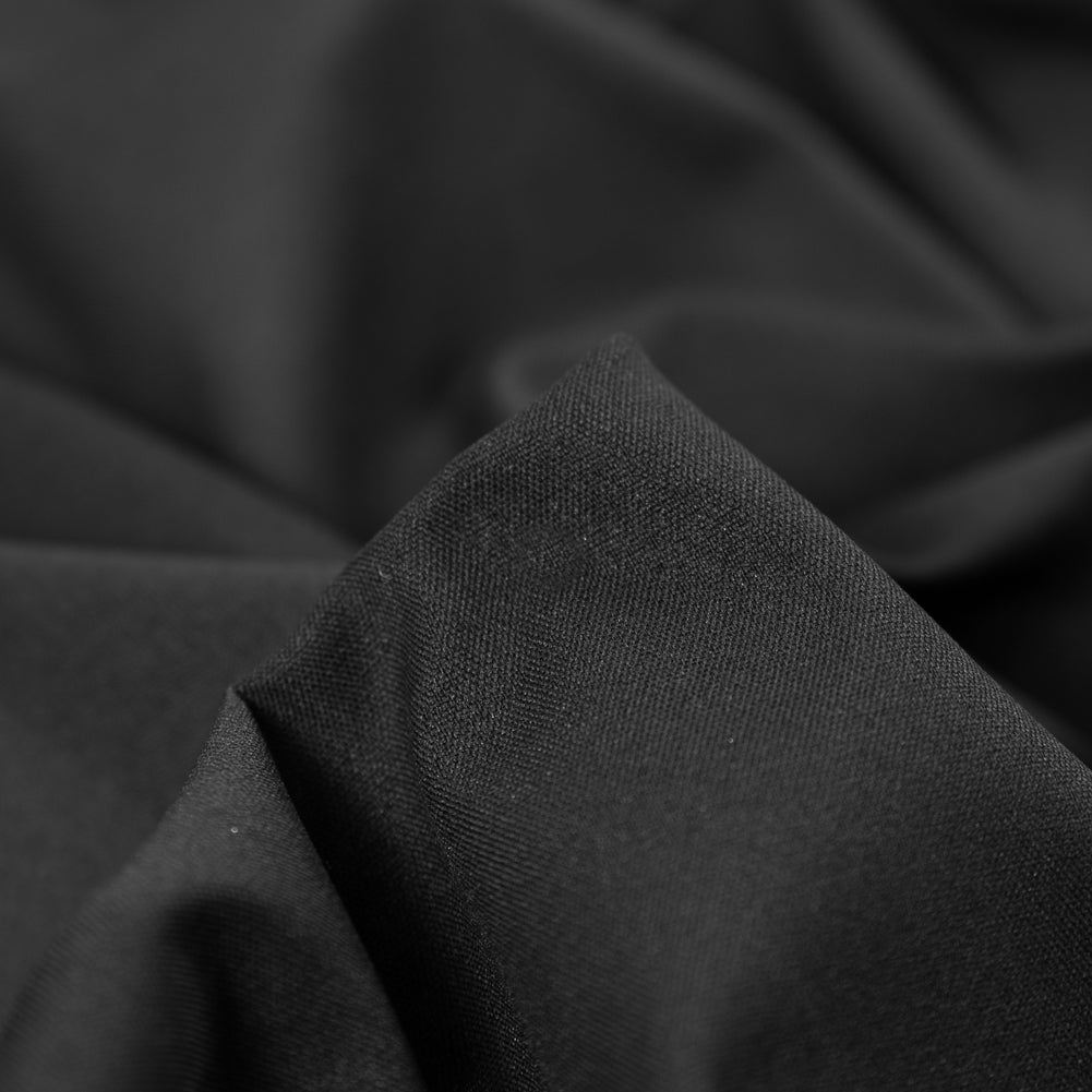 Water Jet Loom Fusible Interlining - Black Full Water Jet Loom Fusible Interlining - Black Full