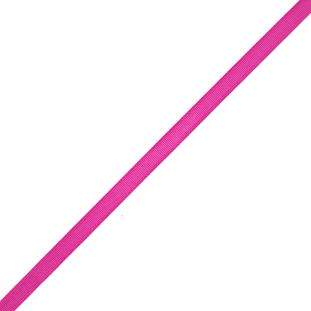 Fuchsia Rayon Grosgrain Ribbon - 0.625" Fuchsia Rayon Grosgrain Ribbon - 0.625"