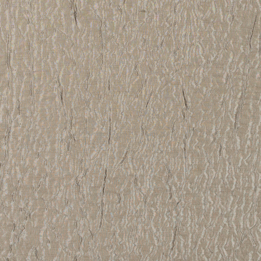 Oxford Tan Luminous Crinkled Brocade Oxford Tan Luminous Crinkled Brocade