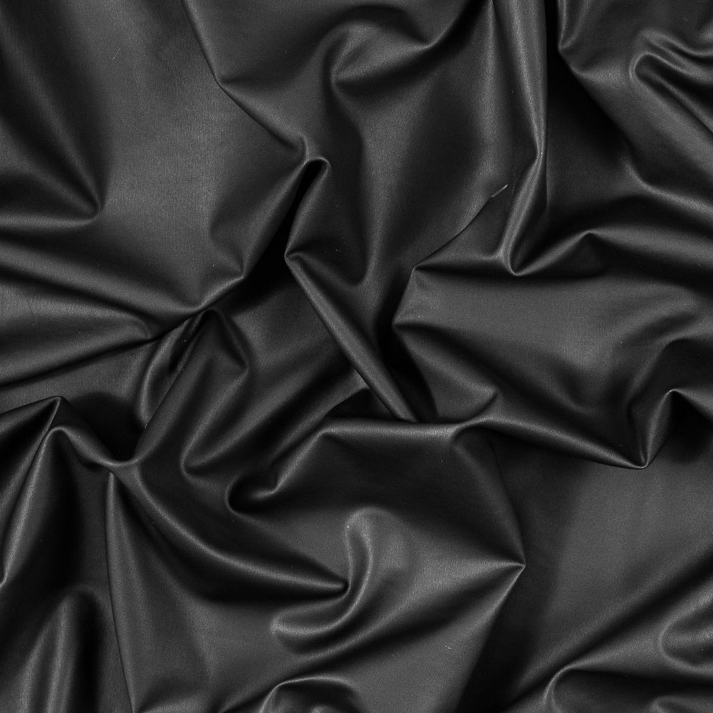 Italian Black Stretch Matte Pleather Italian Black Stretch Matte Pleather