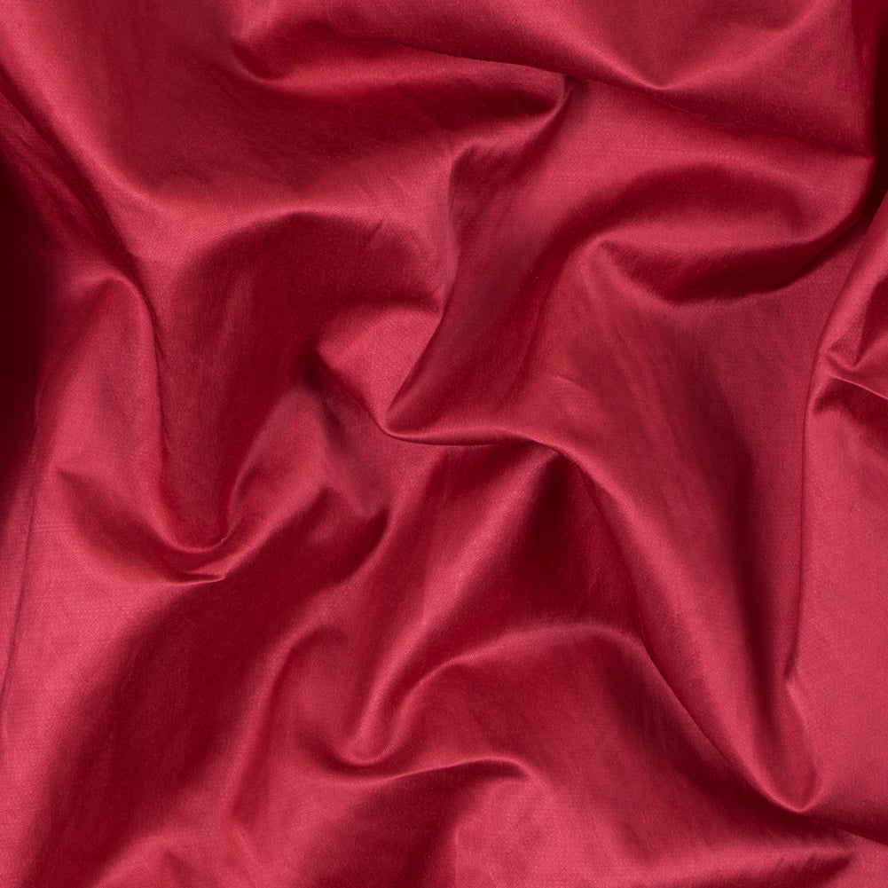 Cranberry Red Blended Polyester Satin Cranberry Red Blended Polyester Satin