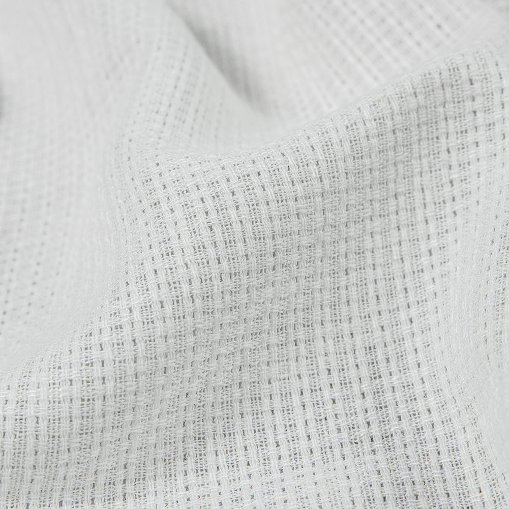 Italian Ivory Textural Linen Woven - Full Italian Ivory Textural Linen Woven - Full