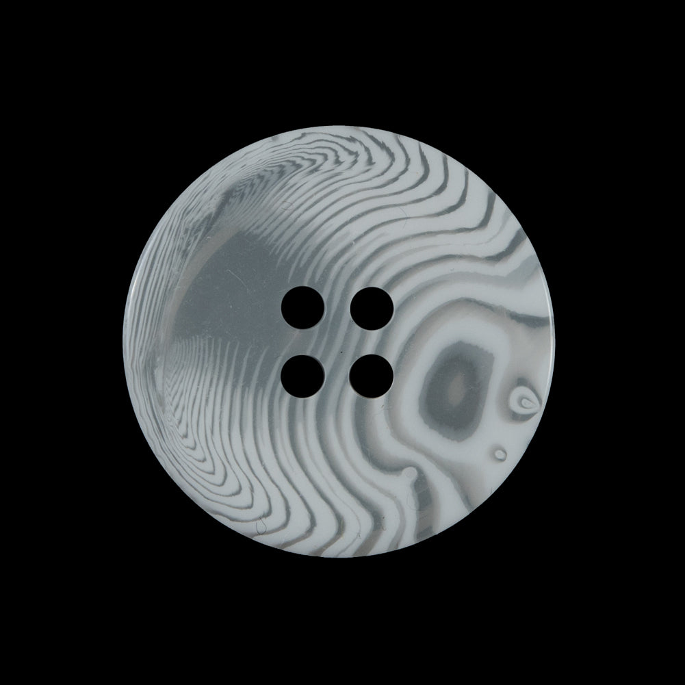 Off-White Translucent Four-Hole Button - 40L/25.5mm Detail Off-White Translucent Four-Hole Button - 40L/25.5mm Detail