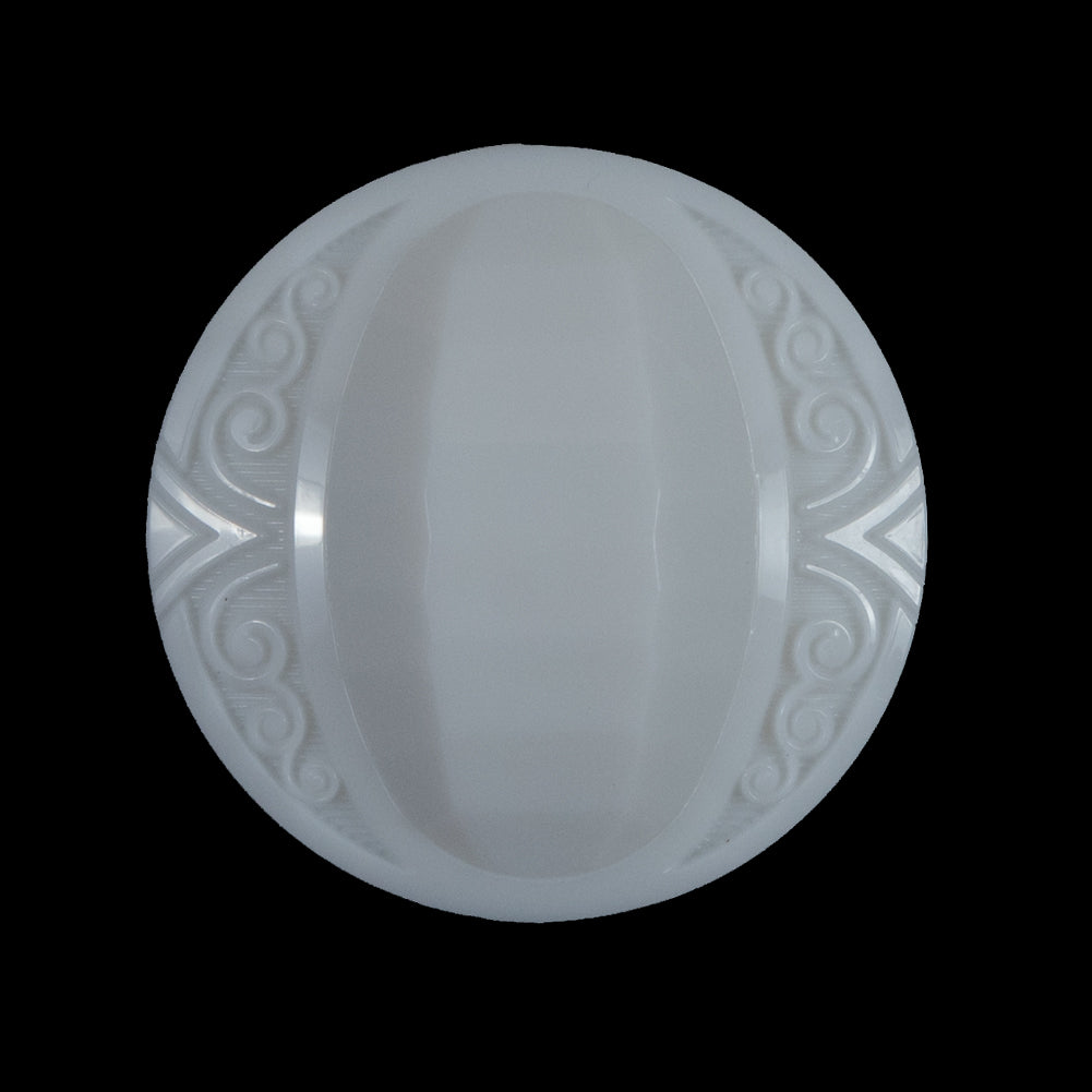 White Textured Shank-Back Button - 44L/28mm White Textured Shank-Back Button - 44L/28mm