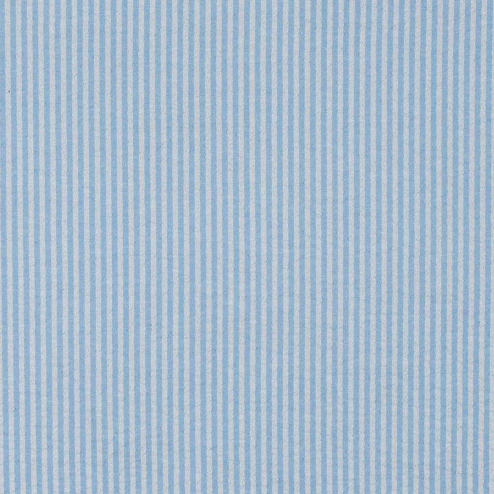 Dewey Light Blue Candy Striped Seersucker Dewey Light Blue Candy Striped Seersucker