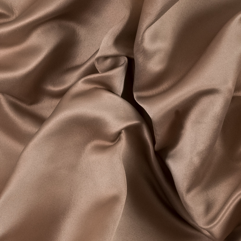 Beige Double Faced Duchesse Satin Beige Double Faced Duchesse Satin
