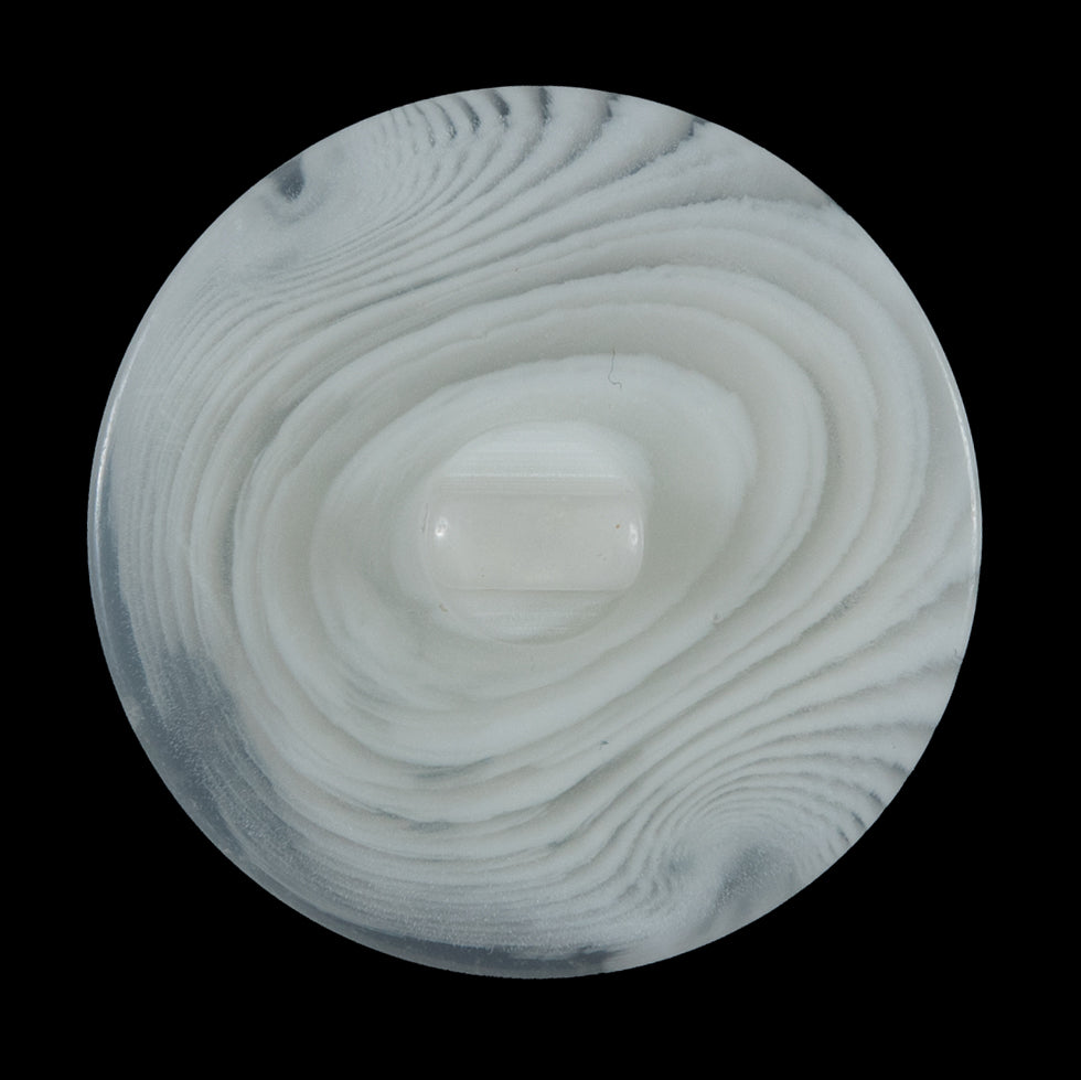 White Translucent Shank-Back Button - 54L/34mm Detail White Translucent Shank-Back Button - 54L/34mm Detail