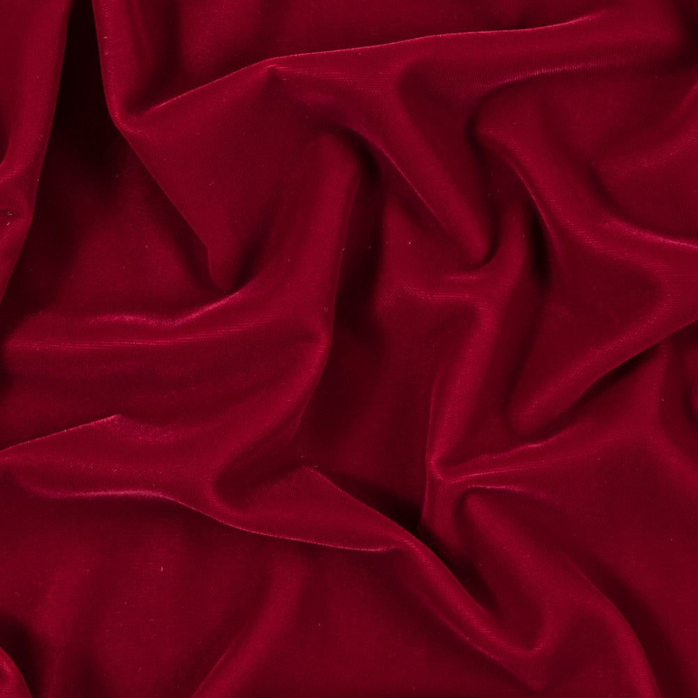 X-Mas Red 100% Micro Polyester Velvet X-Mas Red 100% Micro Polyester Velvet