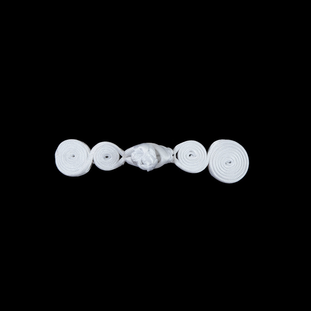 White Frog Closure - 2.375" x .625" White Frog Closure - 2.375" x .625"